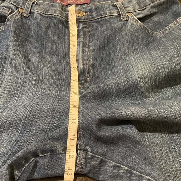 Gloria Vanderbilt Amanda Stretch Jean Size 16 - Picture 6 of 10
